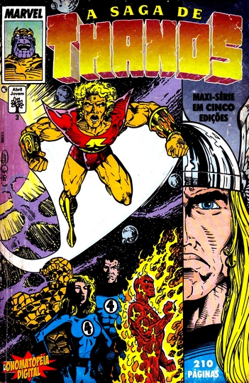 A Saga de Thanos #3 (1992)