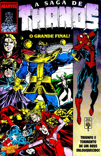 A Saga de Thanos #5 (1992)