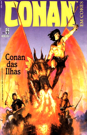 A Espada Selvagem de Conan #11 (1987) Em Cores