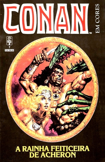 A Espada Selvagem de Conan #7 (1987) Em Cores