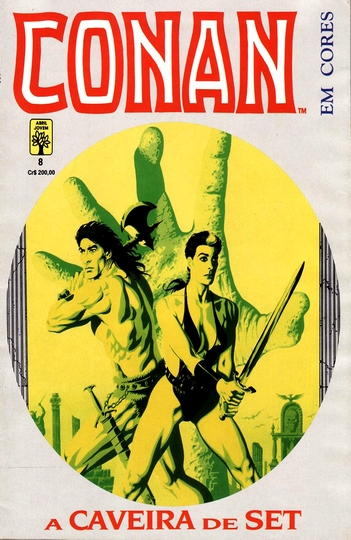 A Espada Selvagem de Conan #8 (1987) Em Cores