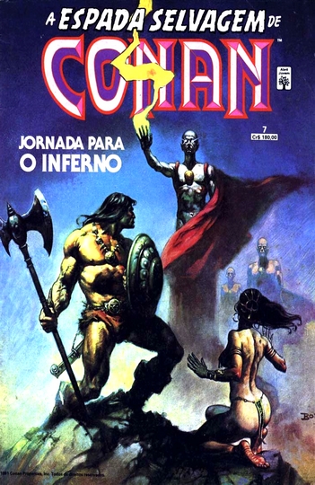 A Espada Selvagem de Conan #7 1984