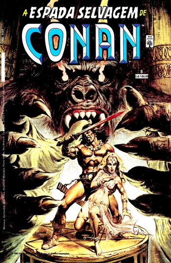 A Espada Selvagem de Conan #8 1984