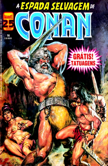 A Espada Selvagem de Conan #16 1984
