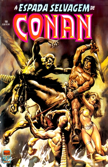 A Espada Selvagem de Conan #18 1984