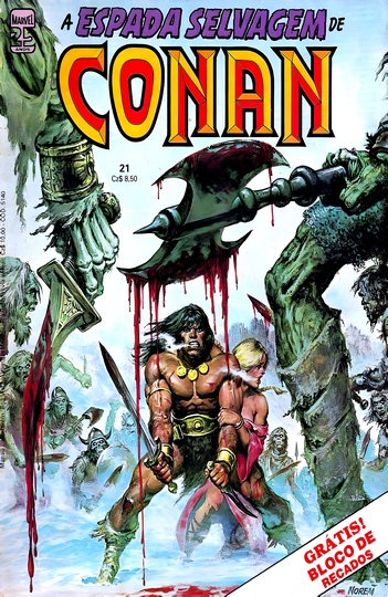 A Espada Selvagem de Conan #21 1984