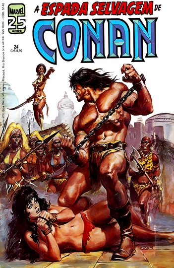 A Espada Selvagem de Conan #24 1984